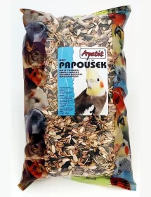 Apetit Papoušek 0,8kg, základní krmivo pro malé a střední papoušky 