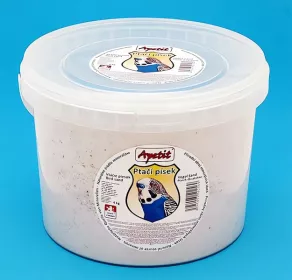Apetit - Ptačí grit 4kg, vědro 3L, doplňkové minerální krmivo pro ptactvo
