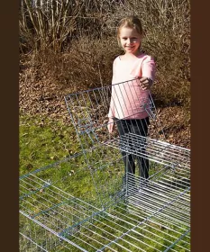 Venkovní celokovová ohrádka pro mláďata Venkovní celokovová ohrádka pro mláďata