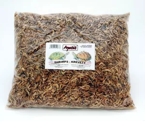 Apetit Shrimps - krevety 5kg, krmivo pro želvy, terarijní živočichy a akvarijní ryby