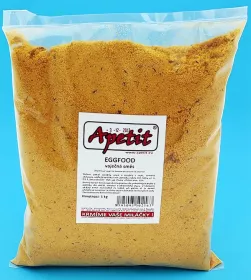 Apetit - Eggfood - vaječná směs žlutá 1kg, doplňkové krmivo pro ptactvo