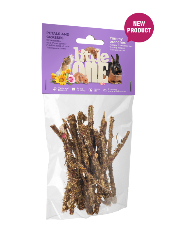 Little One Ochucené větvičky s bylinkami a travinami. Snack na okus, 35 g