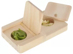 Interaktivní výuková hračka pro hlodavce Snackbox 21x11x3,5 cm
