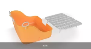 WC s roštem pro zakrslé králíčky či fretky. Toaleta pro hlodavce s roštem. Rozměr: 28 x 21 x 16 cm . WC s roštem pro zakrslé králíčky či fretky. Toaleta pro hlodavce s roštem. Rozměr: 28 x 21 x 16 cm .